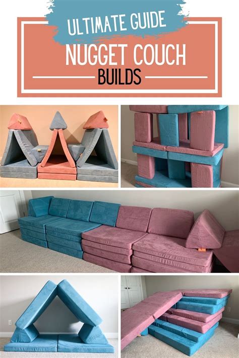 Montessori Playroom. . 3 nugget couch builds